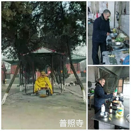 На кухне монастыря Пху Чжао Сы. Январь, 2016