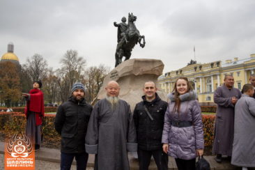 Шифу Ши Ян Чжуан, старший тренер моанстыря Шаолинь в Петербурге, 2016 год